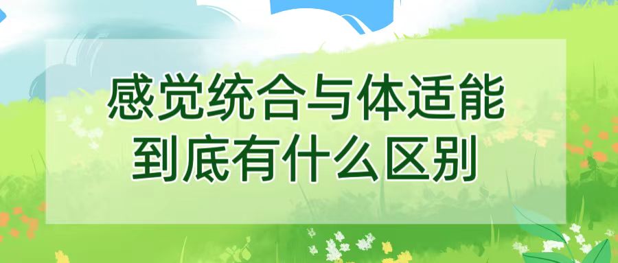 感觉统合与体适能到底有什么区别？